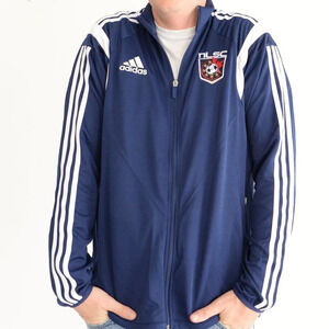 Adidas North London Soccer Club Navy Zip Up Jacket